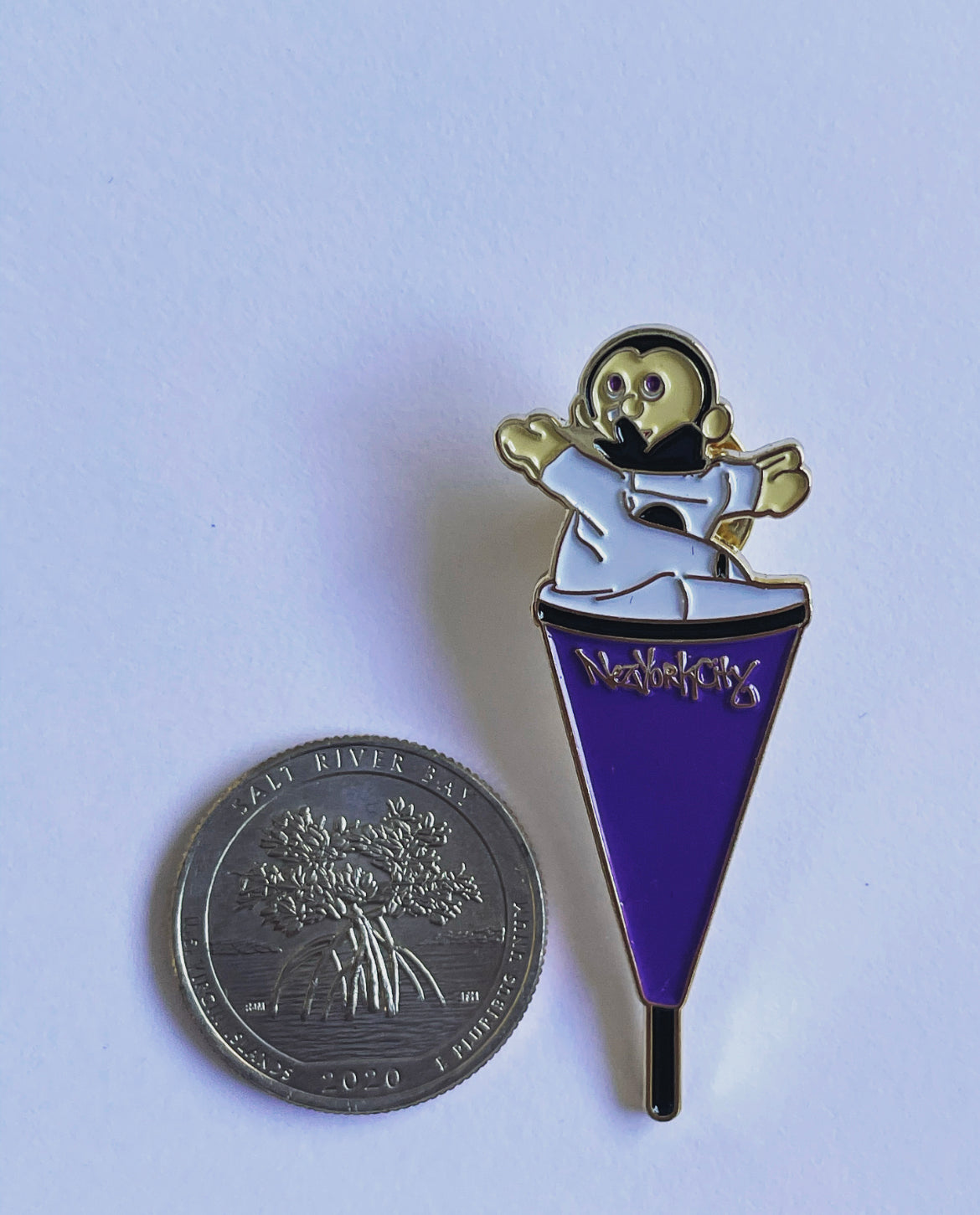 Prince Puppet Enamel Pin