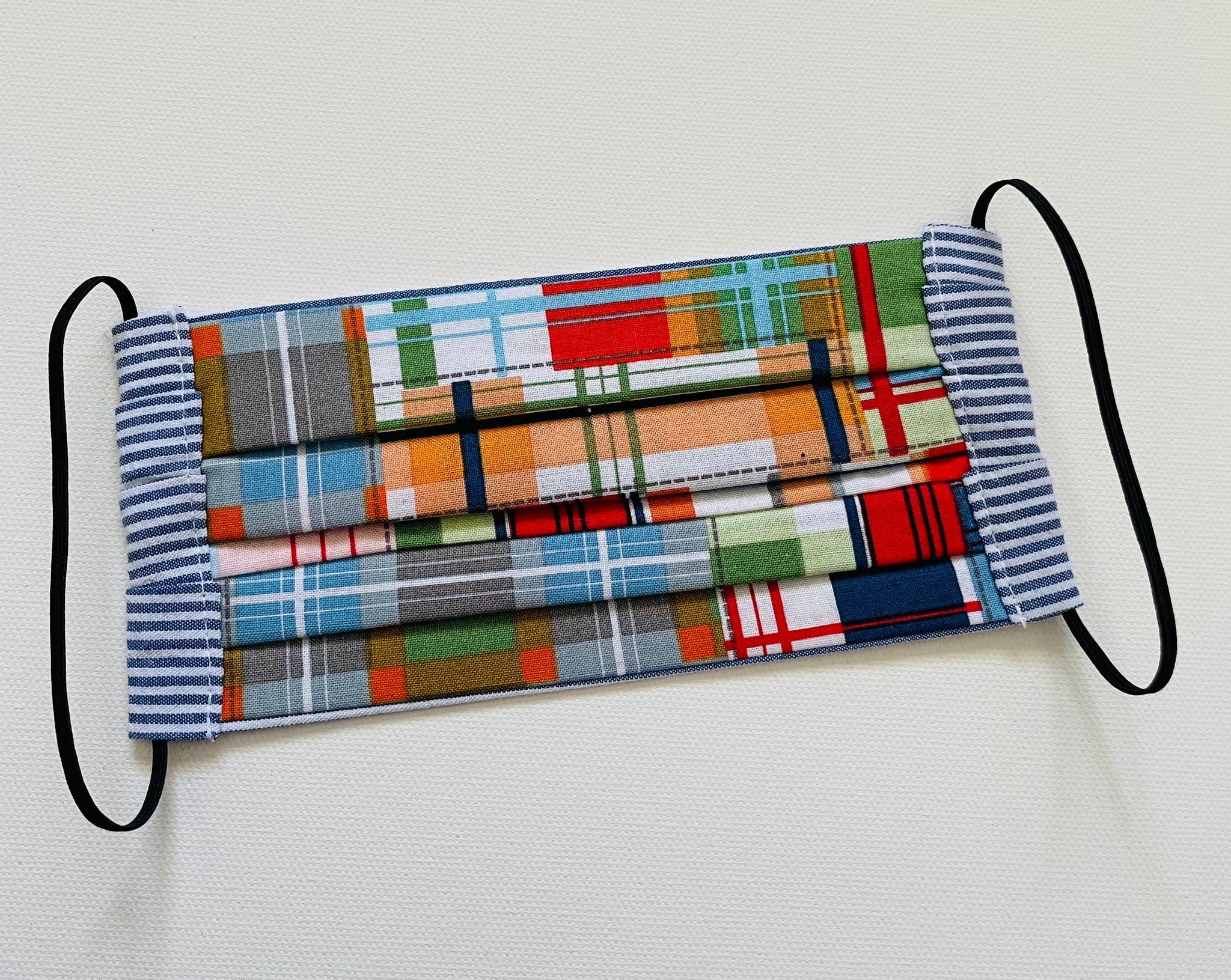 Seersucker Cotton Mask