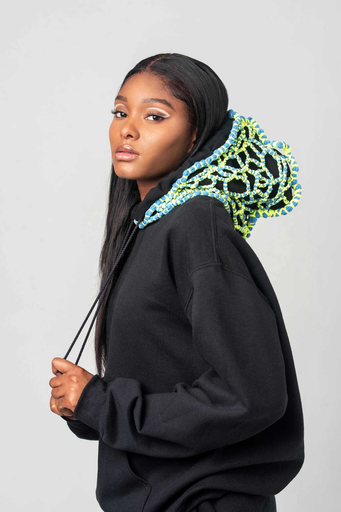 Hoodie Hood Stitched