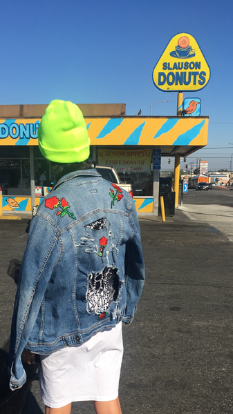 Roses Denim Jacket