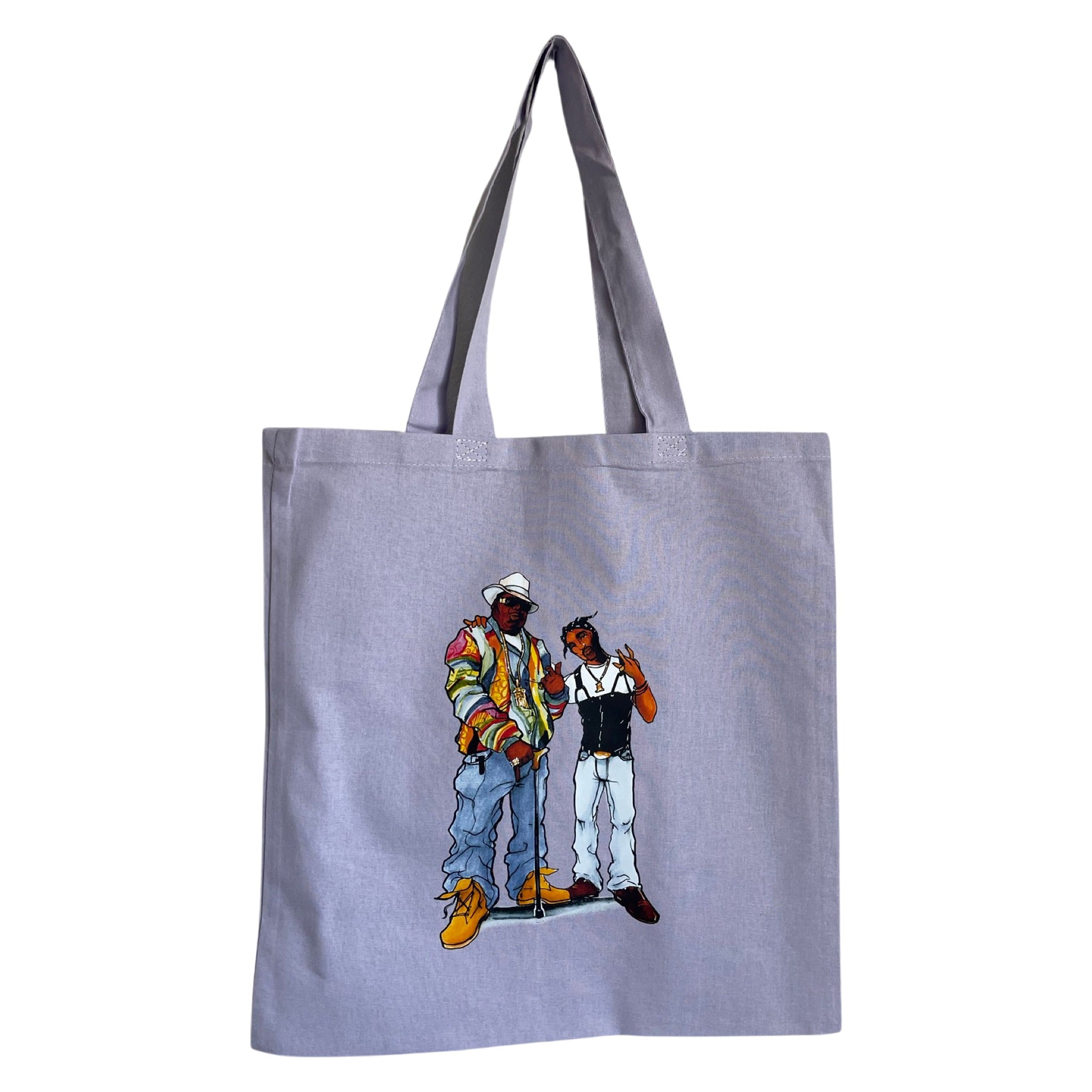 Notorious BIG & Tupac Tote Bag